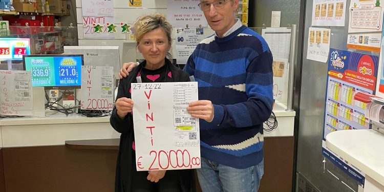 Colpo di fortuna a Castel Goffredo: vince 20mila euro