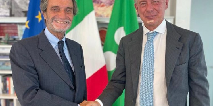 Fontana con ministro Urso: rendere più attrattivo motore produttivo Paese