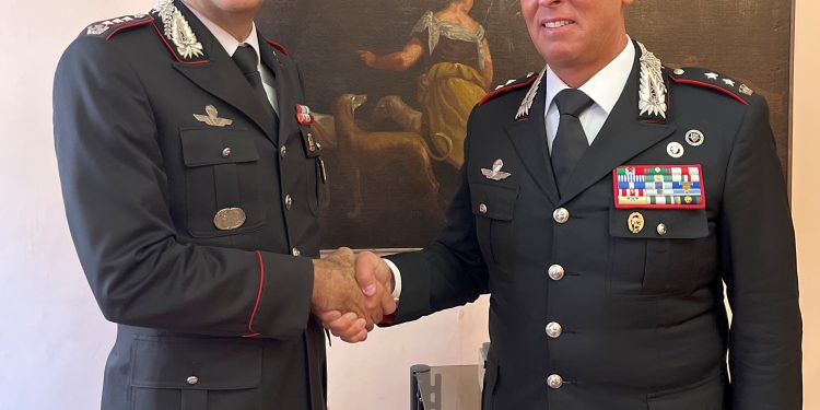 Il tenente colonnello Giorgio Feola a capo del Reparto operativo dei carabinieri di Mantova