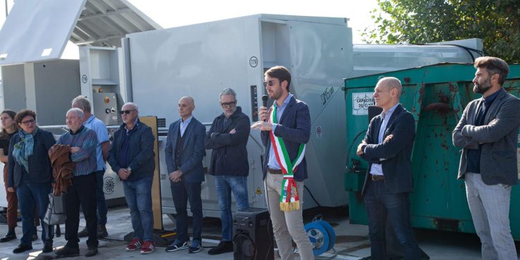 Ceresara, inaugurato il centro di raccolta rifiuti
