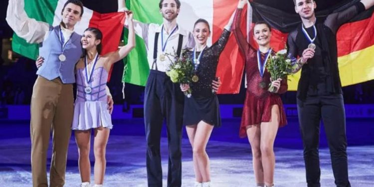 Europei pattinaggio,due bergamasche e un milanese ci regalano oro e argento