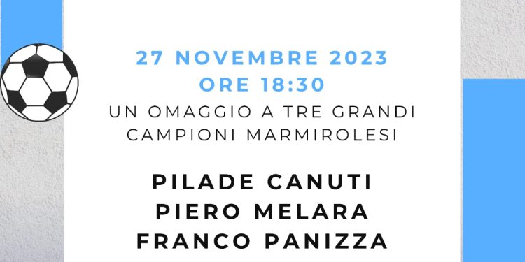 Marmirolo, lunedì in sala civica una serata dedicata ai campioni Canuti, Melara e Panizza