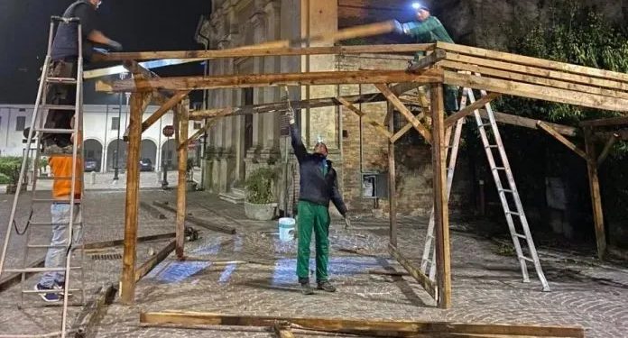 Piubega, rubate le strutture in ferro per la realizzazione del presepe vivente