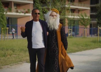 Carlo Conti in campo con Alia Multiutility per il decoro urbano delle città toscane