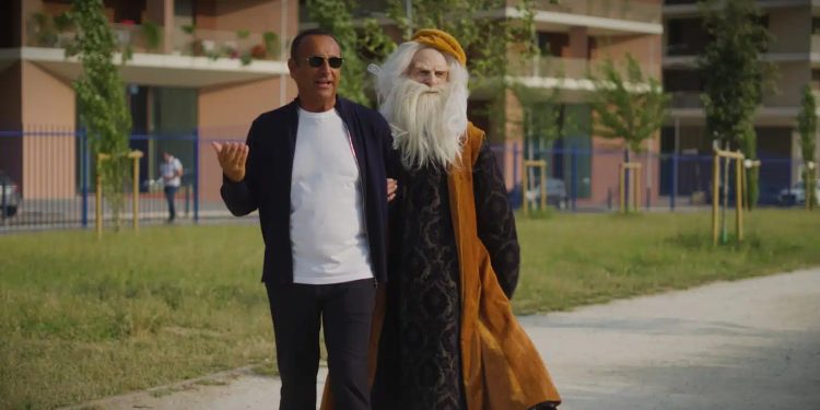 Carlo Conti in campo con Alia Multiutility per il decoro urbano delle città toscane