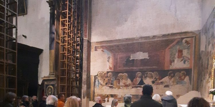 Asola, grande partecipazione all’evento l’affresco dell’ultima cena e la cappella di San Giuseppe