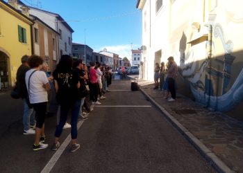 Asola, inagurato il grande murale collettivo