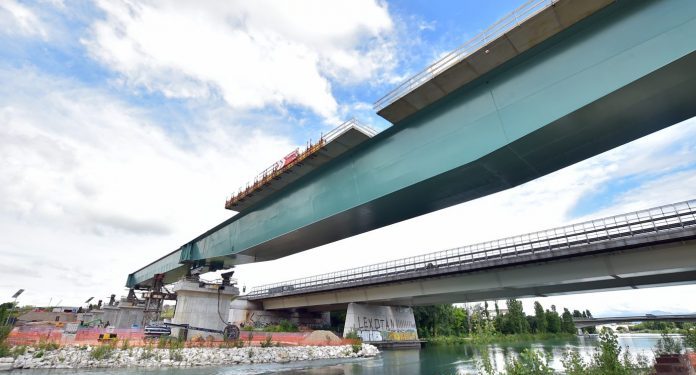 Alto Mantovano, Tav: completato il viadotto Mincio a Peschiera