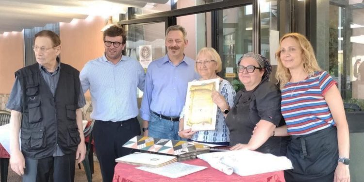 Roverbella, l’Amiri consegna un riconoscimento alla trattoria Donatelli