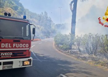 Incendio a Roma: fiamme vicine alle case a Monte Mario. Evacuate 6 palazzine e sede Rai
