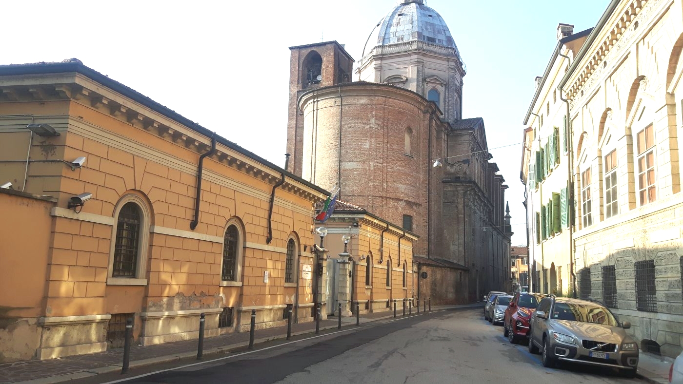 Il carcere di Mantova, in via Poma