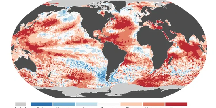 Clima, Copernicus: 2024 verso l’anno più caldo di sempre
