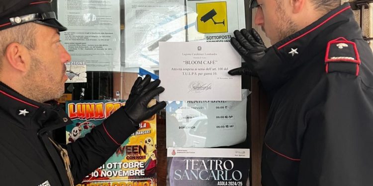 Minacce di morte al barista e di dare fuoco al locale: scatta la chiusura per 10 giorni