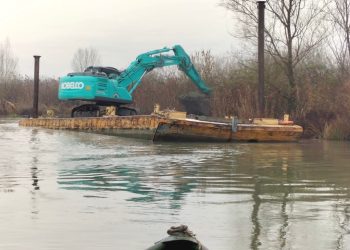 Pulizia dei canali interni: al via i lavori nelle Valli del Mincio