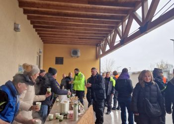 Festa e solidarietà: i bikers in visita alla cooperativa Bucaneve