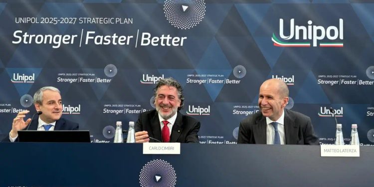 Unipol presenta piano 2025-2027. Cimbri: “Sì a polizze catastrofali con gradualità”