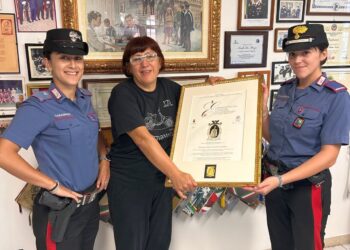 Rubano l’Erasmo d’oro consegnato al centro medico: due denunciati dai Cc