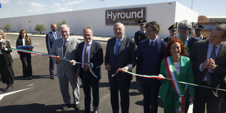 Italgas inaugura Hyround: primo impianto per produzione idrogeno verde