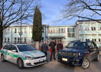 Entra a scuola di notte: beccato dai Cc e dalla polizia locale