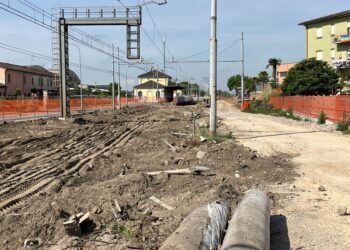 Raddoppio Piadena-Mantova: smantellati i binari alla stazione di Bozzolo