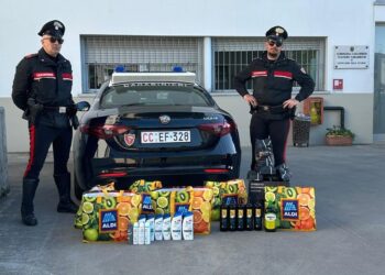 Sull’auto una spesa non pagata di 3mila euro: denunciato un 28enne