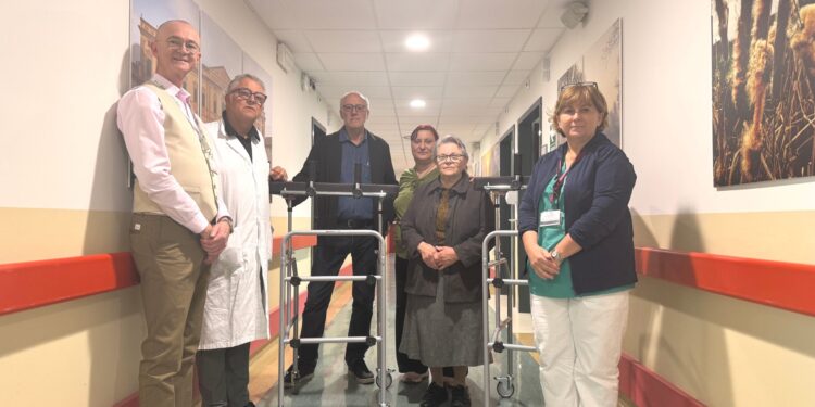 DUE DEAMBULATORI PER L’OSPEDALE DI COMUNITÀ di BORGO MANTOVANO