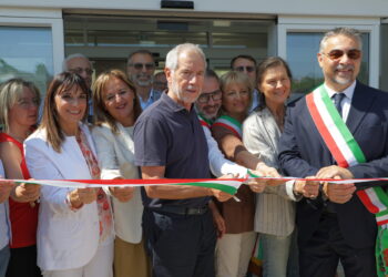 Casa di comunità ed Ematologia, taglio del nastro con Bertolaso