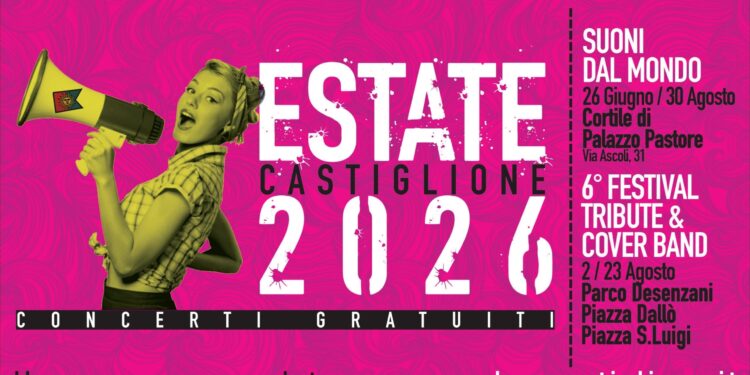 A Castiglione in corso dal mese di giugno tantissimi eventi