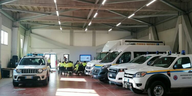 INAUGURAZIONE PER IL CENTRO POLIFUNZIONALE DI EMERGENZA DI MARCARIA