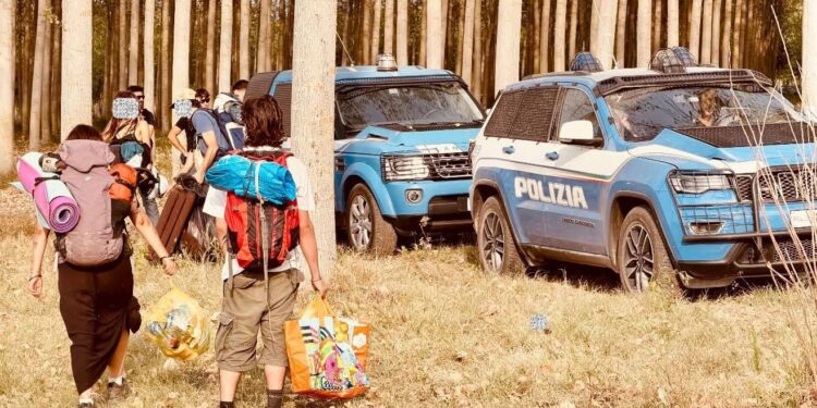 Rave party di Ferragosto nella golena del Po a Serravalle: un giovane in arresto